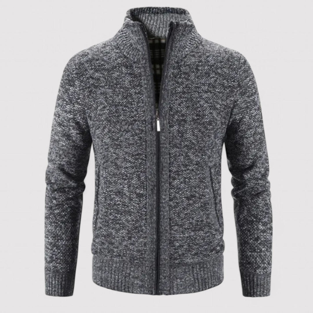 Ancien | Luxury Men's All Season Wool Cardigan afbeelding 7