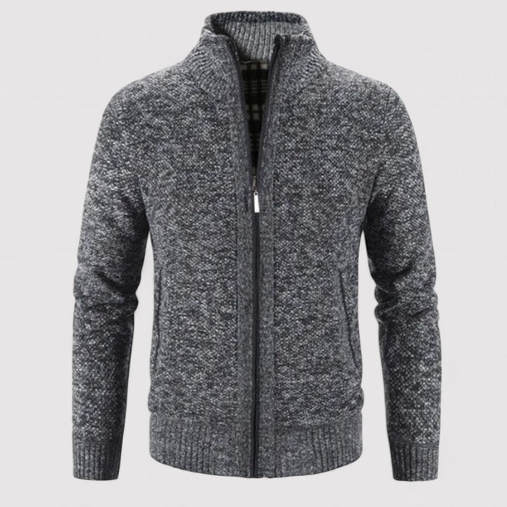 Ancien | Luxury Men's All Season Wool Cardigan afbeelding 7