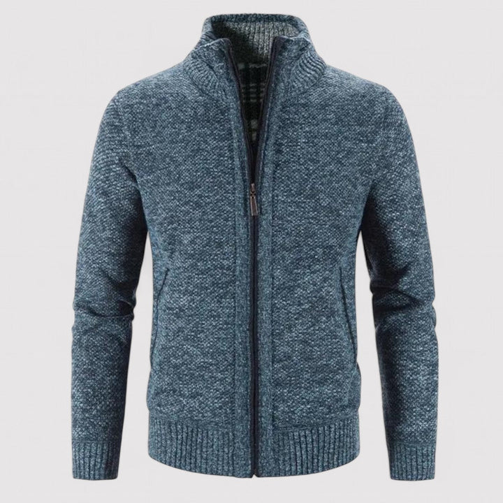 Ancien | Luxury Men's All Season Wool Cardigan afbeelding 5