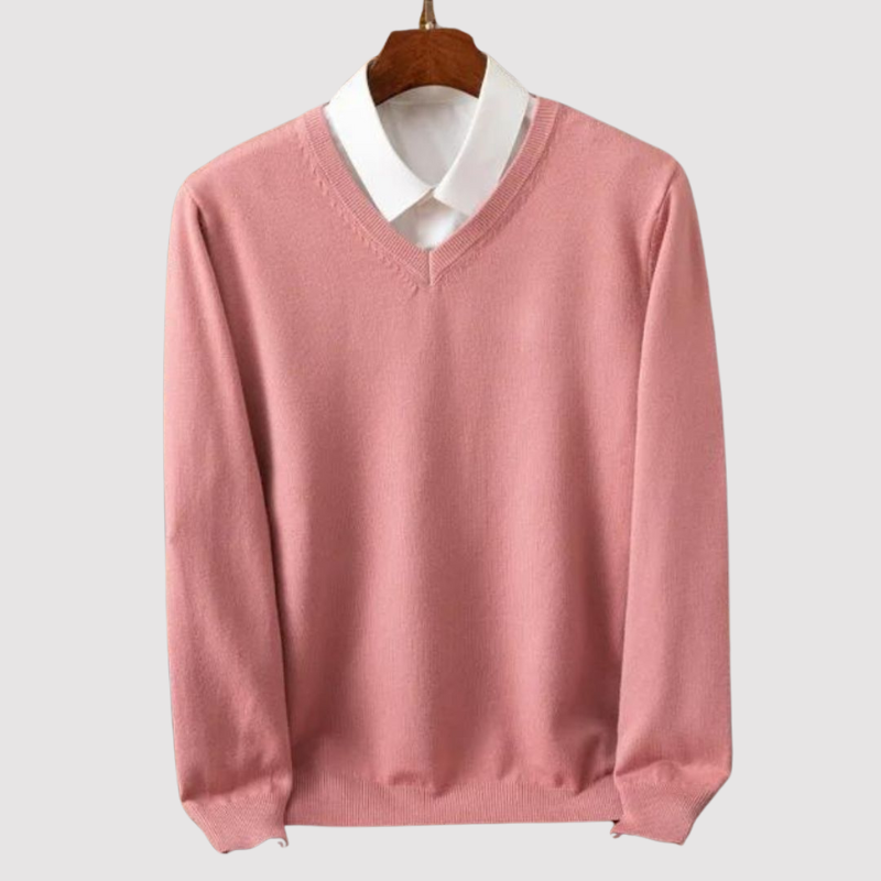 Ancien | Premium Men's Classic V-Neck Sweater afbeelding 1