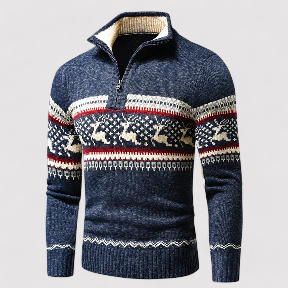 Ancien | Men’s Christmas Cashmere Jumper afbeelding 2