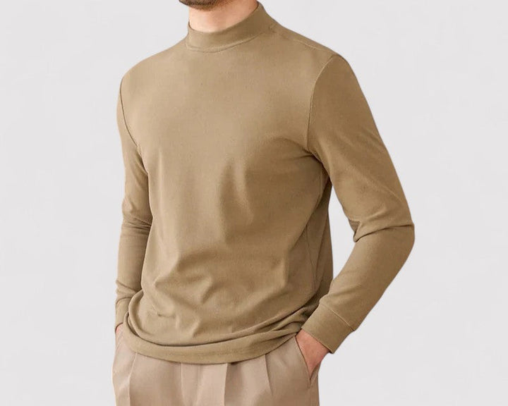 Ancien | Men's Soft Cashmere Half-Turtleneck Sweater afbeelding 27