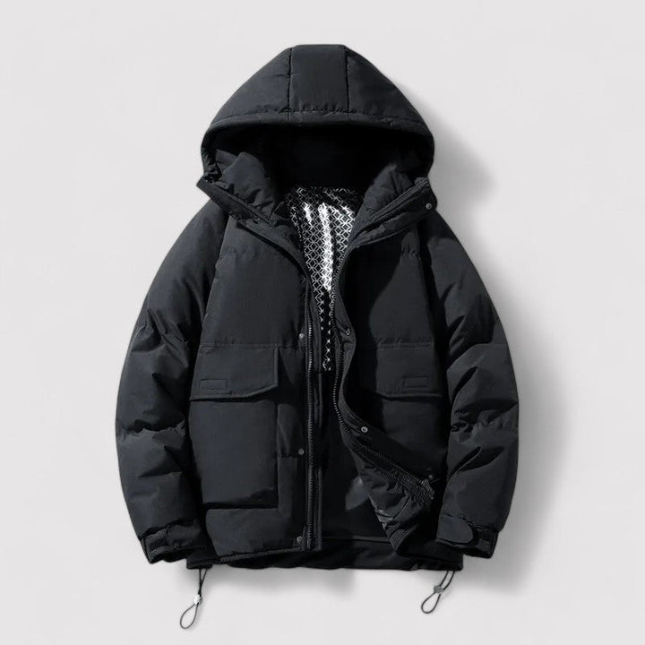 Ancien | Waterproof Hooded Winter Jacket for Men afbeelding 6