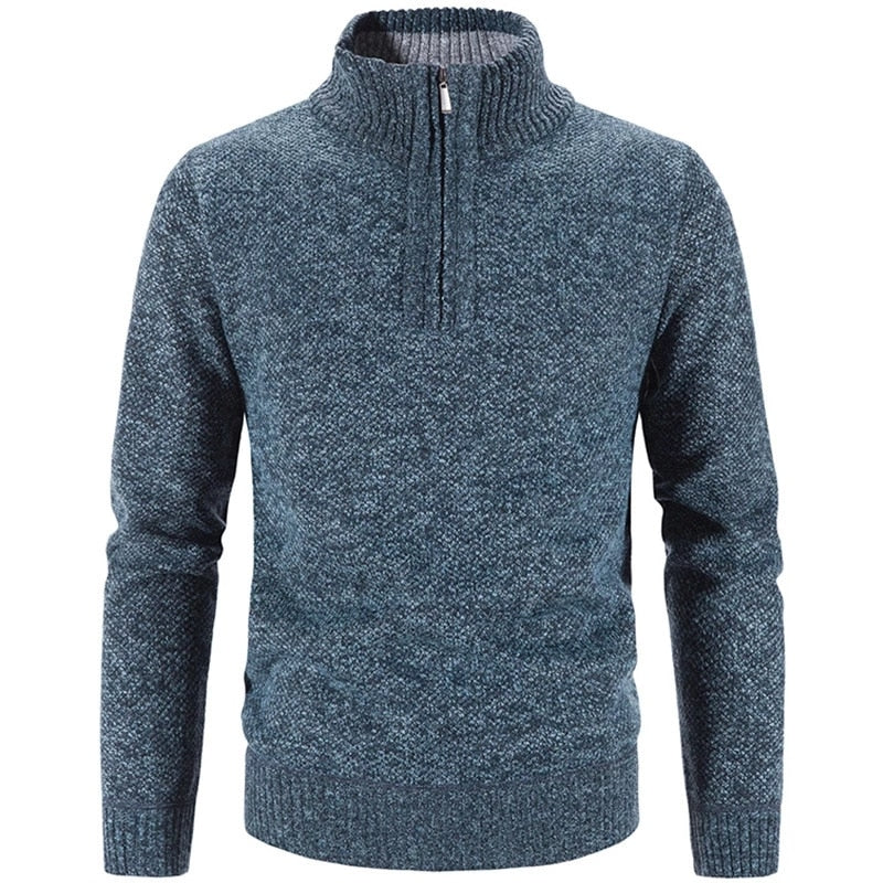Liam | Cozy thermal half-zip sweater for men