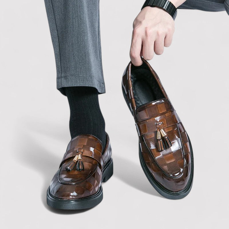 Ancien | Men's Lorenzo Genuine Leather Loafers afbeelding 1