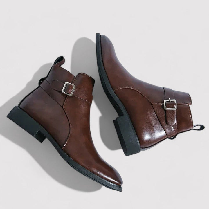 Ancien | Sergio Men's Genuine Leather Chelsea Boots afbeelding 12