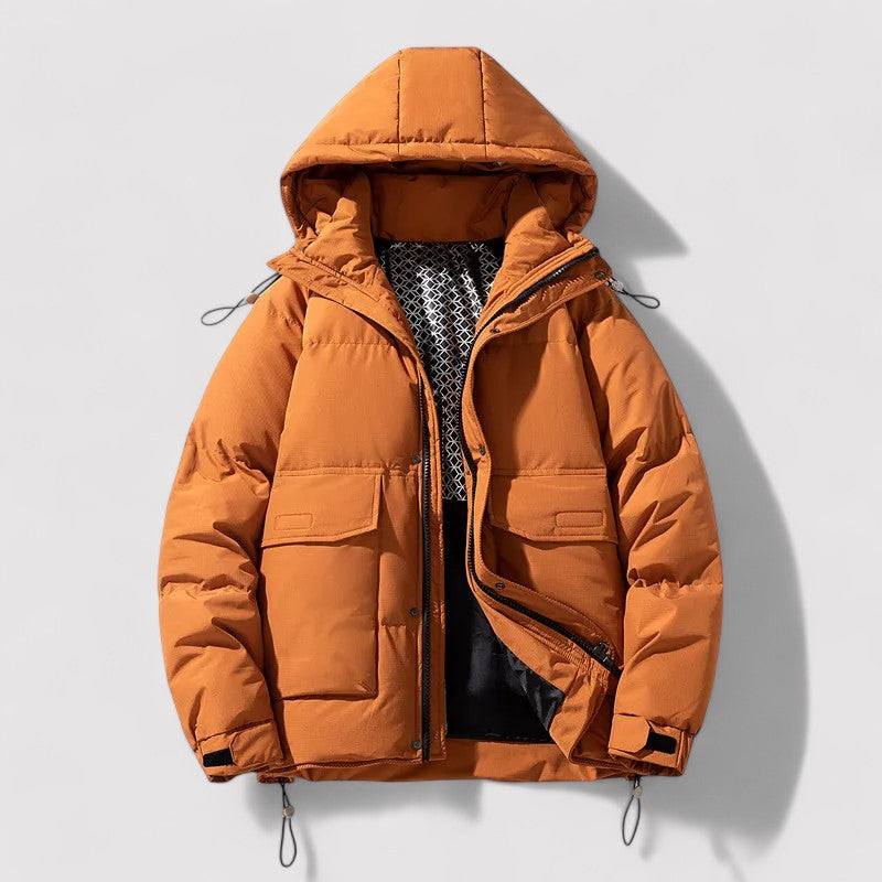 Ancien | Waterproof Hooded Winter Jacket for Men afbeelding 4