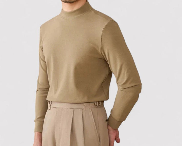 Ancien | Men's Soft Cashmere Half-Turtleneck Sweater afbeelding 29