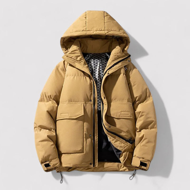 Ancien | Waterproof Hooded Winter Jacket for Men afbeelding 2