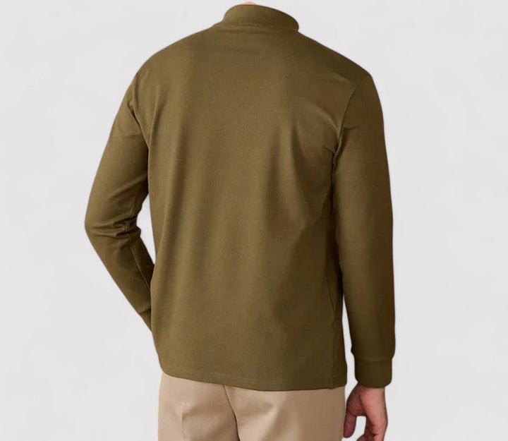 Ancien | Men's Soft Cashmere Half-Turtleneck Sweater afbeelding 23
