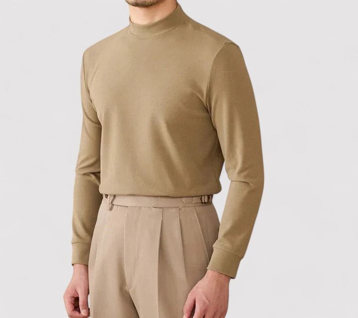 Ancien | Men's Soft Cashmere Half-Turtleneck Sweater afbeelding 25