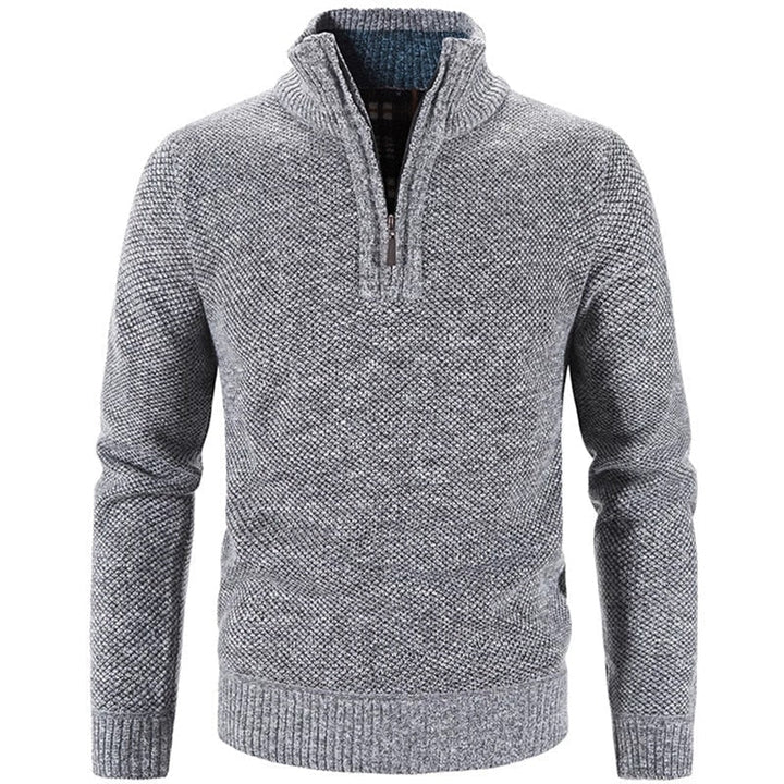 Liam | Cozy thermal half-zip sweater for men