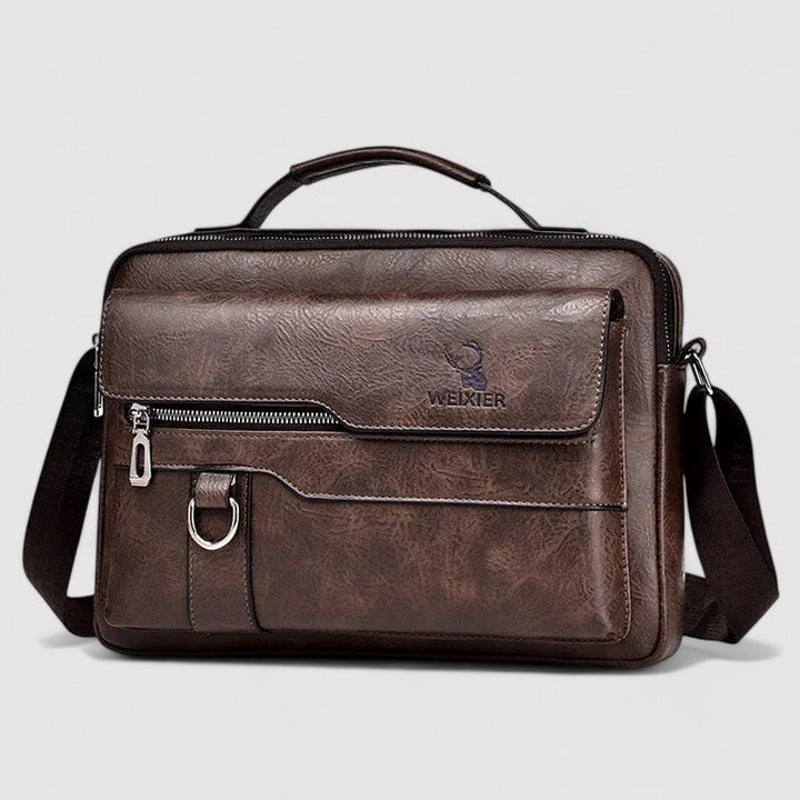 Ancien | Leather Teacher Bag afbeelding 3