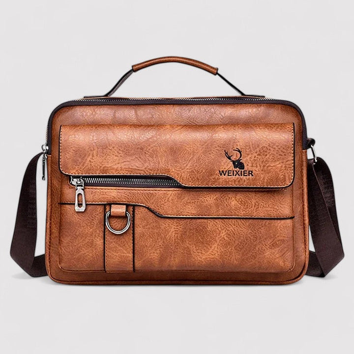 Sam | Leather teacher unisex bag