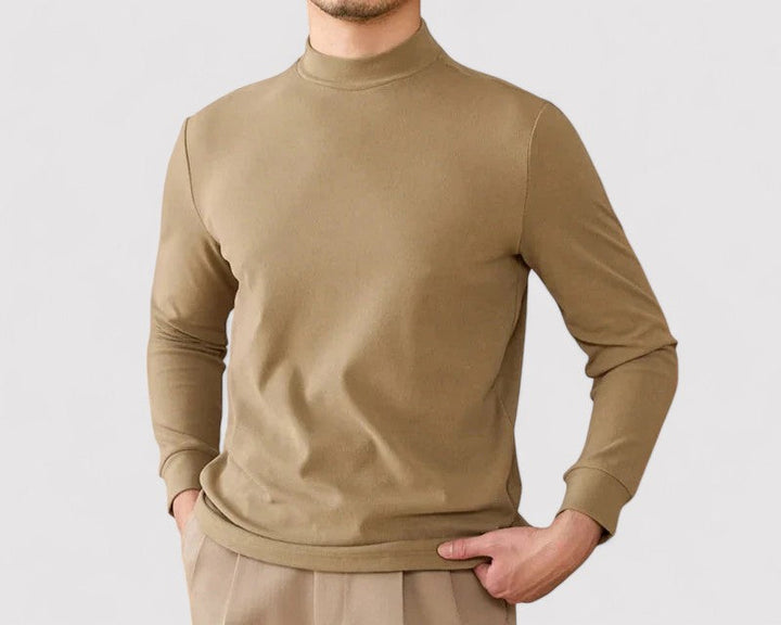 Ancien | Men's Soft Cashmere Half-Turtleneck Sweater afbeelding 26