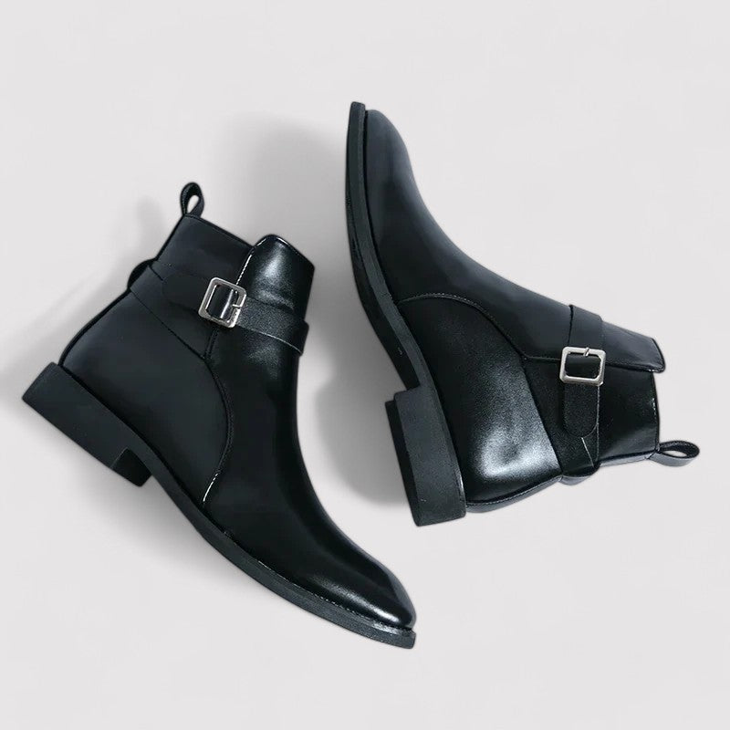 Ancien | Sergio Men's Genuine Leather Chelsea Boots afbeelding 13