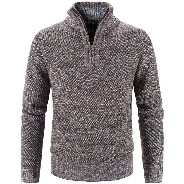 Liam | Cozy thermal half-zip sweater for men