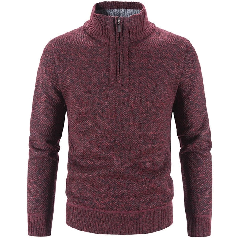 Liam | Cozy thermal half-zip sweater for men