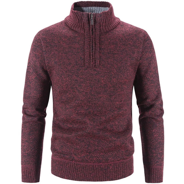 Liam | Cozy thermal half-zip sweater for men