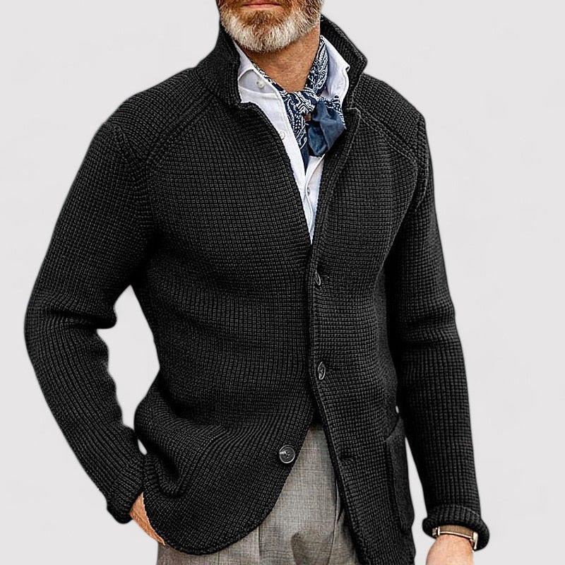 Ancien | Chic Knitted Retro Cardigan afbeelding 4