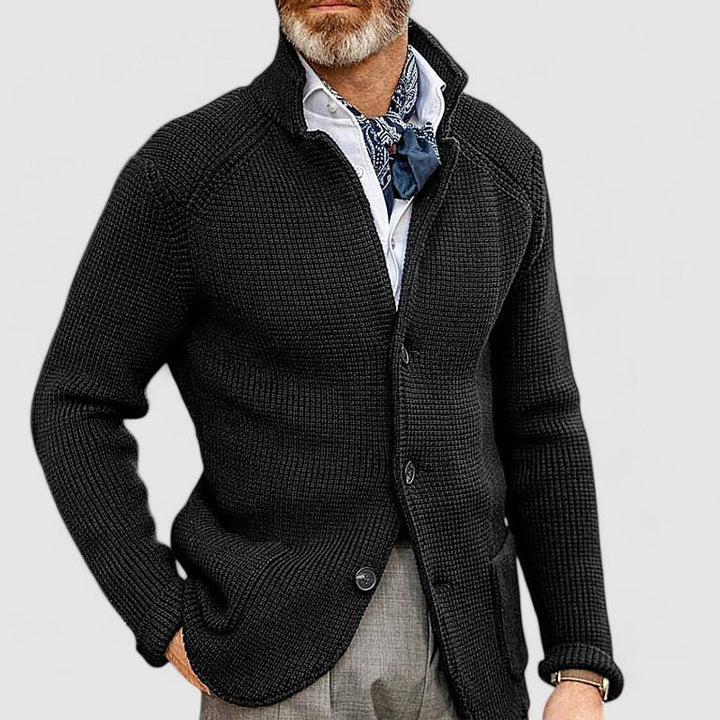 Ancien | Chic Knitted Retro Cardigan afbeelding 4