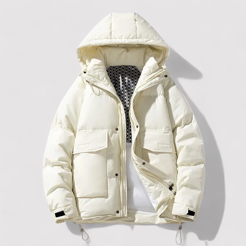 Ancien | Waterproof Hooded Winter Jacket for Men afbeelding 5