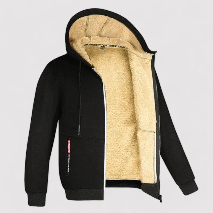 Ancien | Warm Winter Cardigan with Wool Inside afbeelding 1