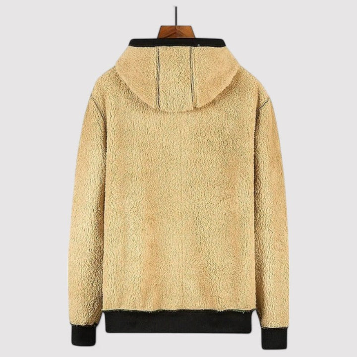 Ancien | Warm Winter Cardigan with Wool Inside afbeelding 3