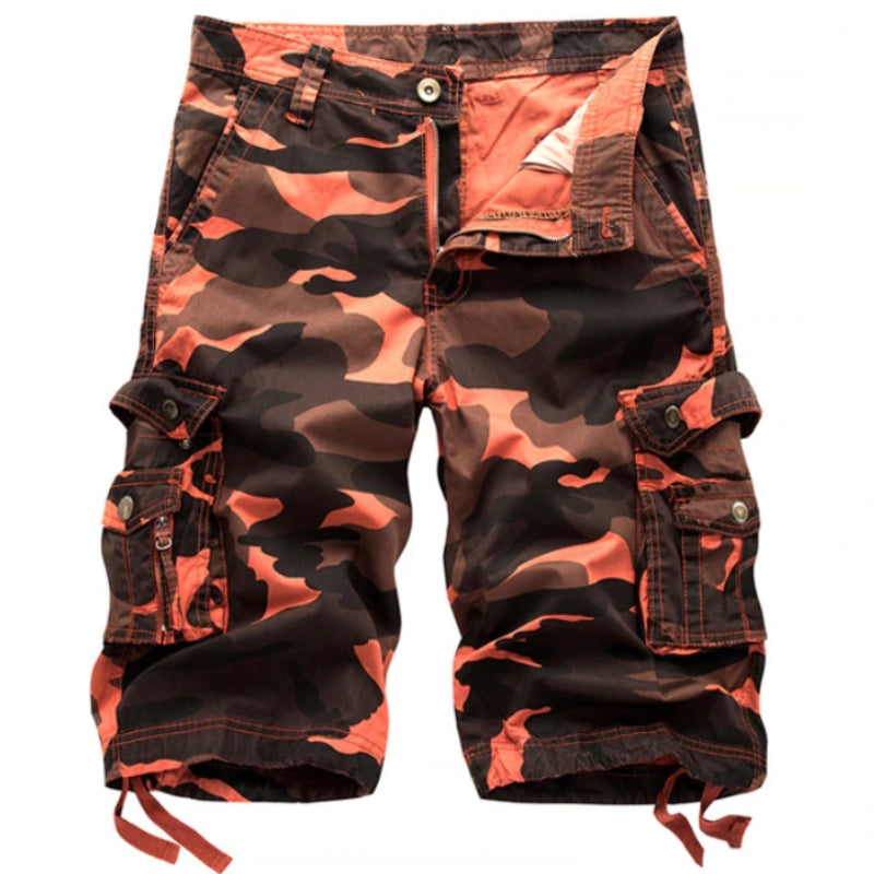 West Louis™ Military Camo Cargo Shorts afbeelding 4