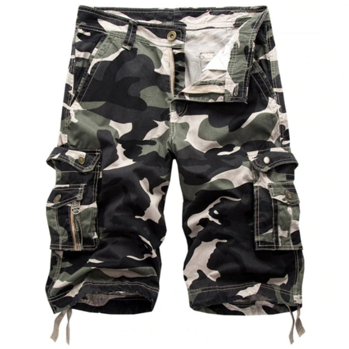 West Louis™ Military Camo Cargo Shorts afbeelding 3