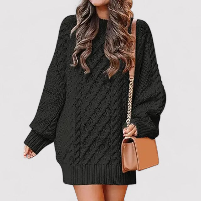 Ancien | Warm Sweater Dress afbeelding 2