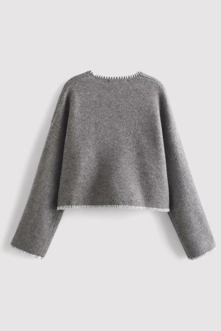 Ancien | Elegant Women's V-neck Sweater afbeelding 3