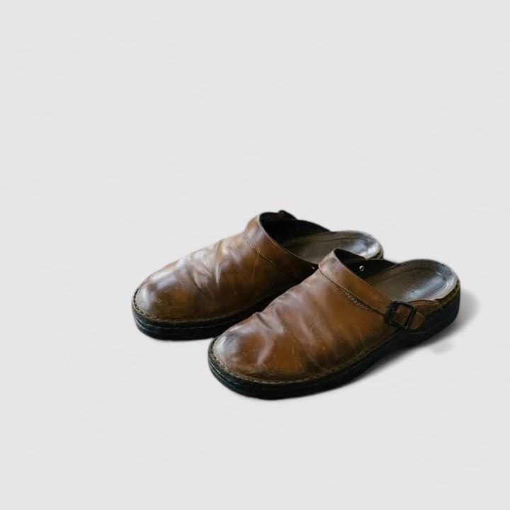 Ancien | Orthopaedic Leather Shoes-Slippers Unisex afbeelding 8