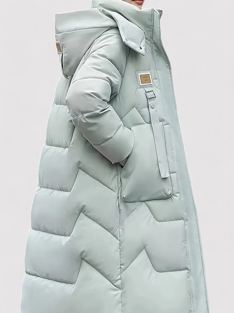 Ancien | Women's Warm Long Hooded Winter Coat afbeelding 9