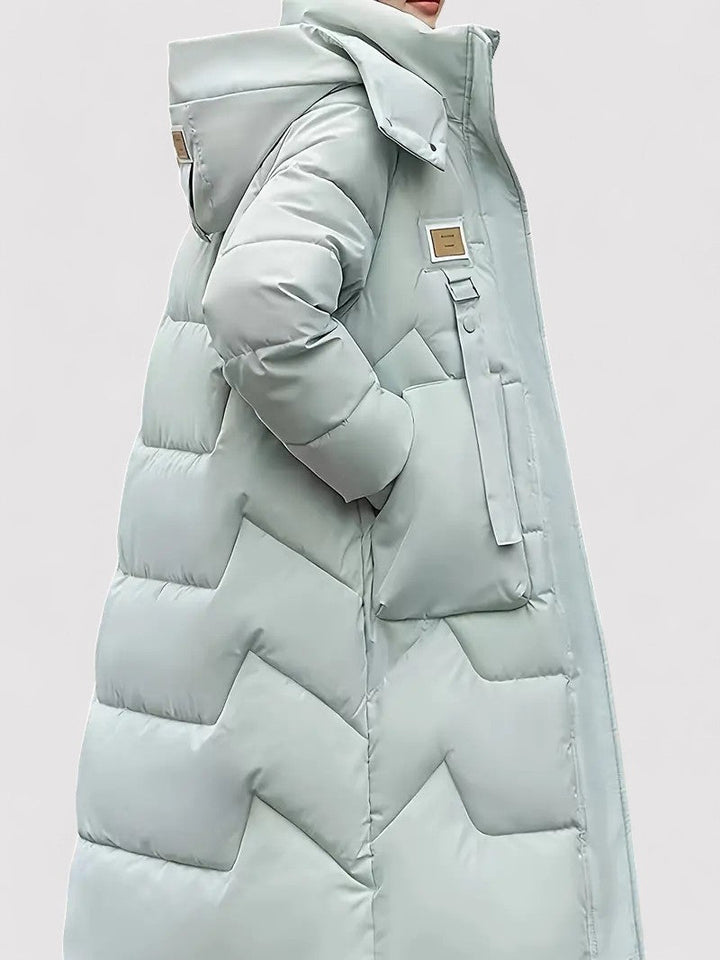 Ancien | Women's Warm Long Hooded Winter Coat afbeelding 9