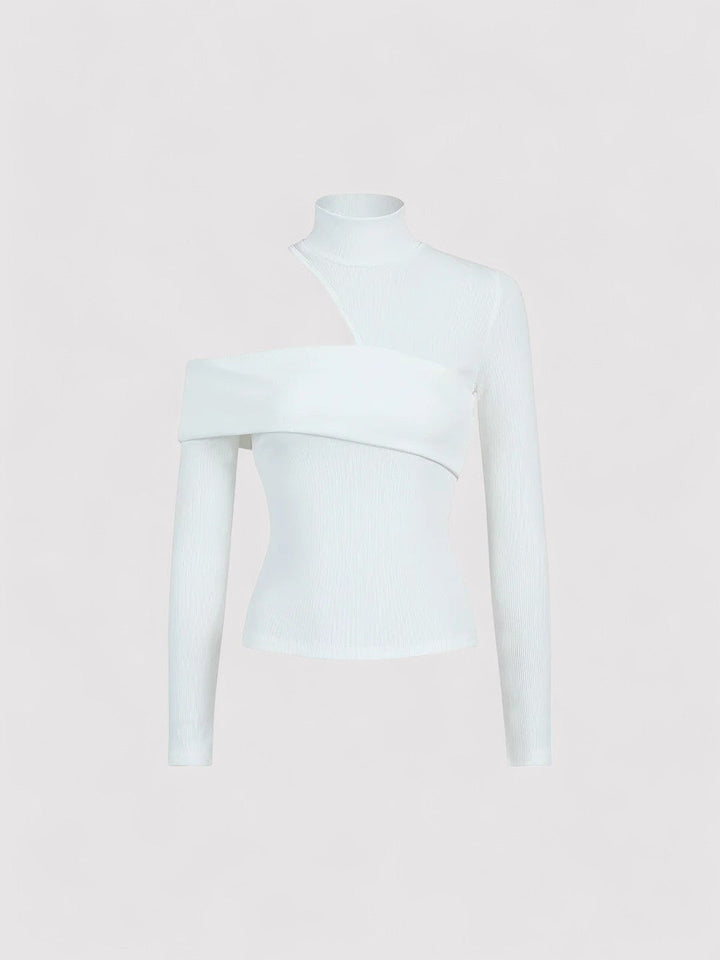 Ancien | Slanted Neckline Top afbeelding 2