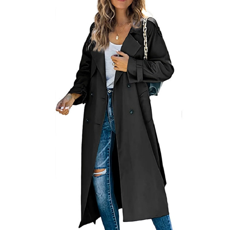 Zara |  Long Women's Trench Coat afbeelding 6