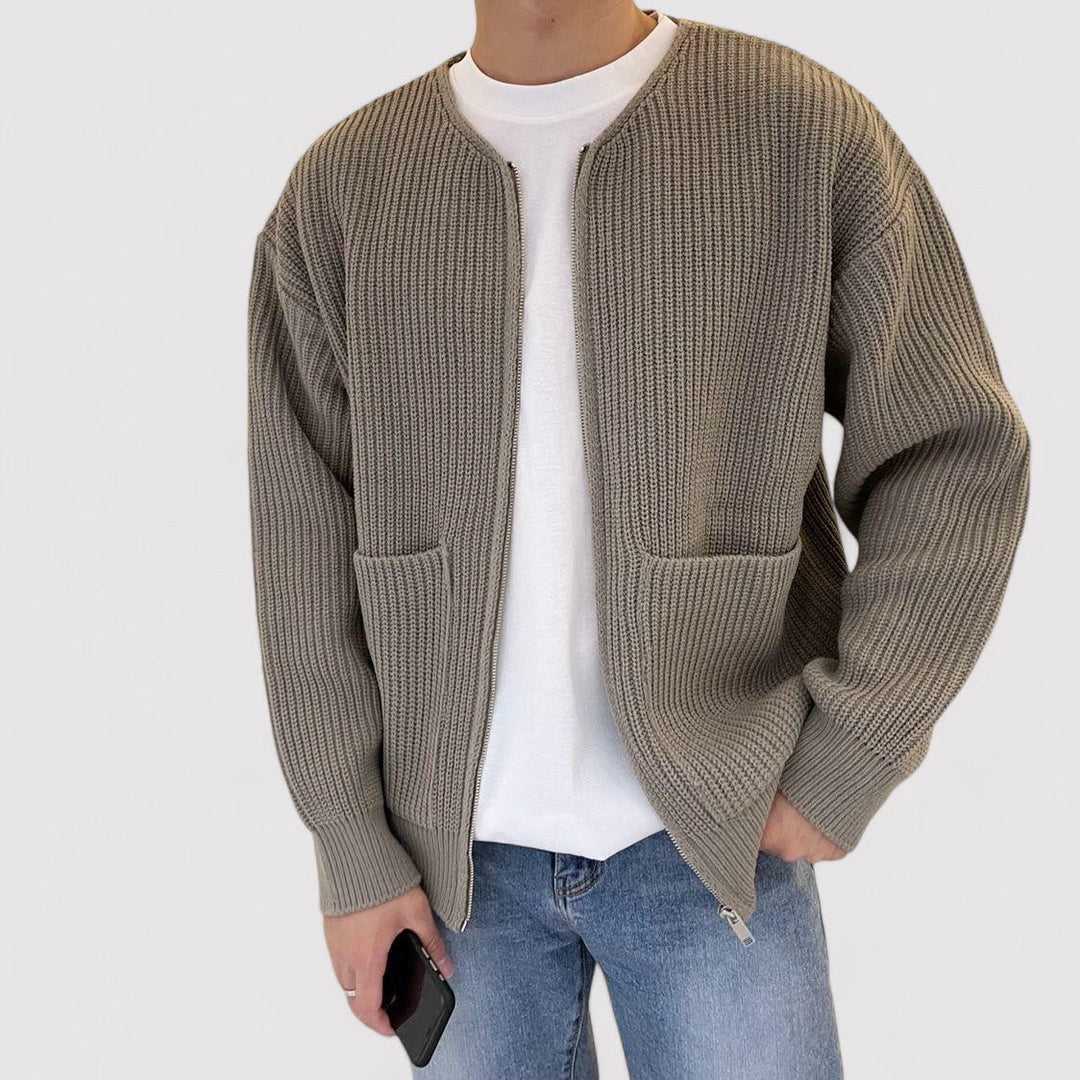 Ancien | Old Money Knitted Men's Cardigan afbeelding 6