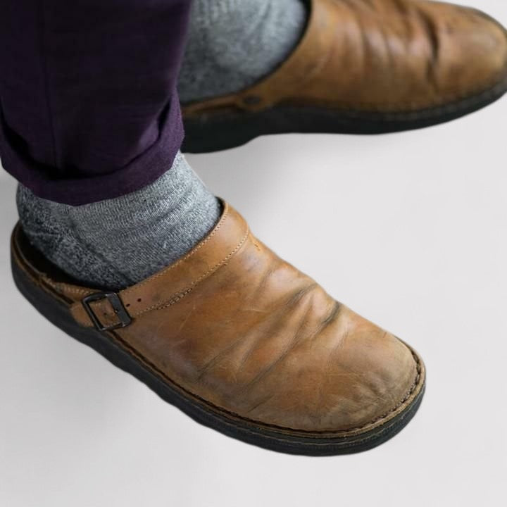 Ancien | Orthopaedic Leather Shoes-Slippers Unisex afbeelding 7