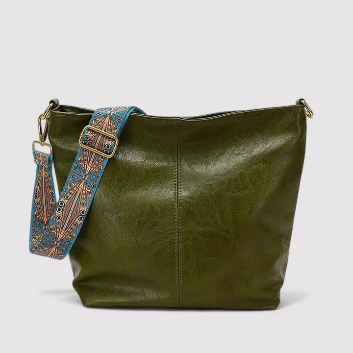 Mia | Women's leather bag with large capacity