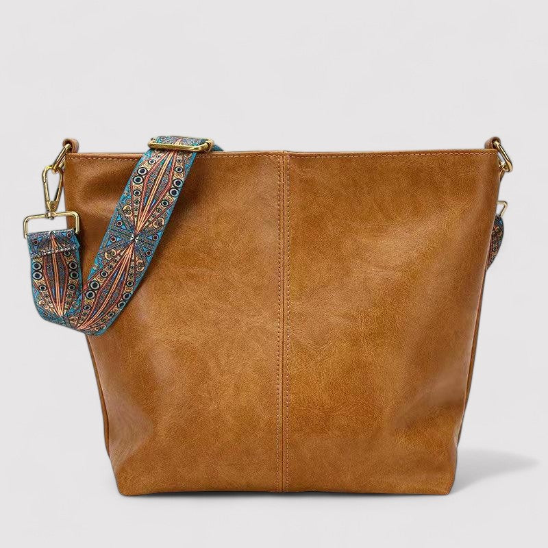 Mia | Women's leather bag with large capacity