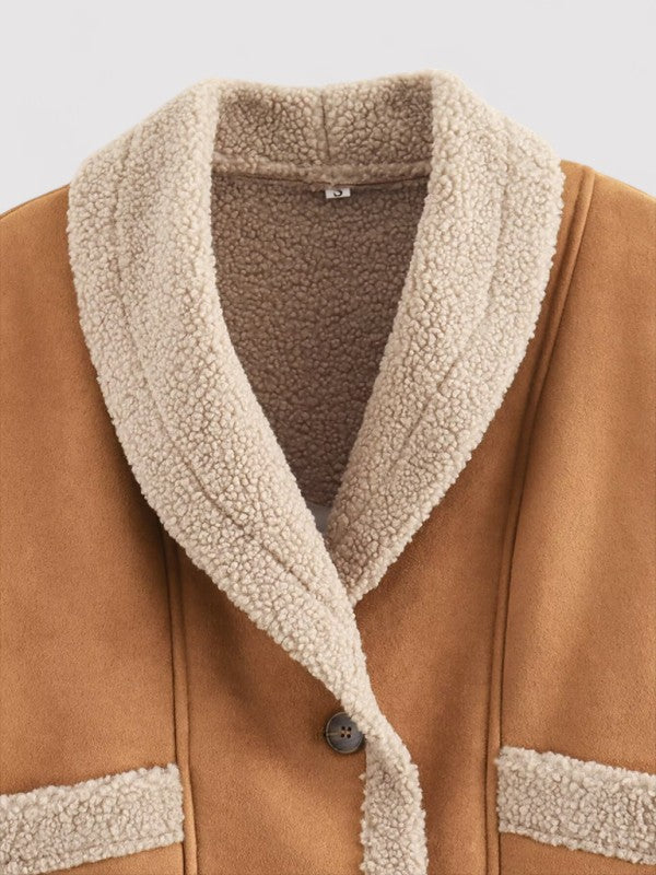 Ancien | Women's Luxury Shearling Jacket with Soft Lining afbeelding 2