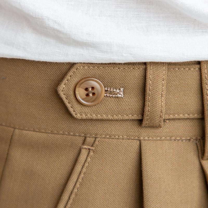 Ancien | Neapolitan High Waist Straight Suit Trousers afbeelding 3