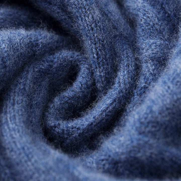 Ancien | Cashmere Half Zip Autumn Sweater afbeelding 7