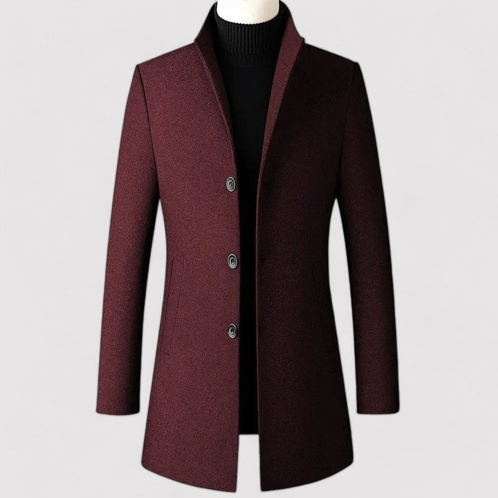 Ancien | Men's Casual Wool Coat afbeelding 4