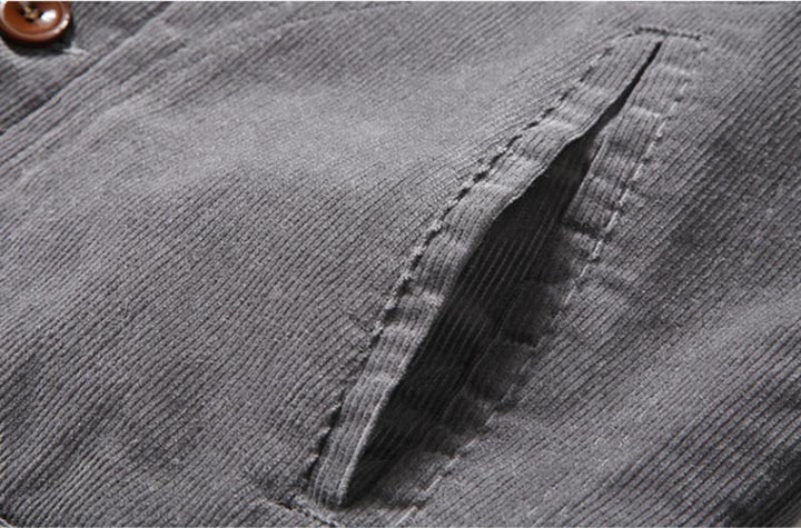 West Louis™ New Trend Fur Lining Corduroy Jacket afbeelding 8