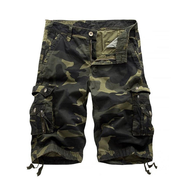West Louis™ Military Camo Cargo Shorts afbeelding 1