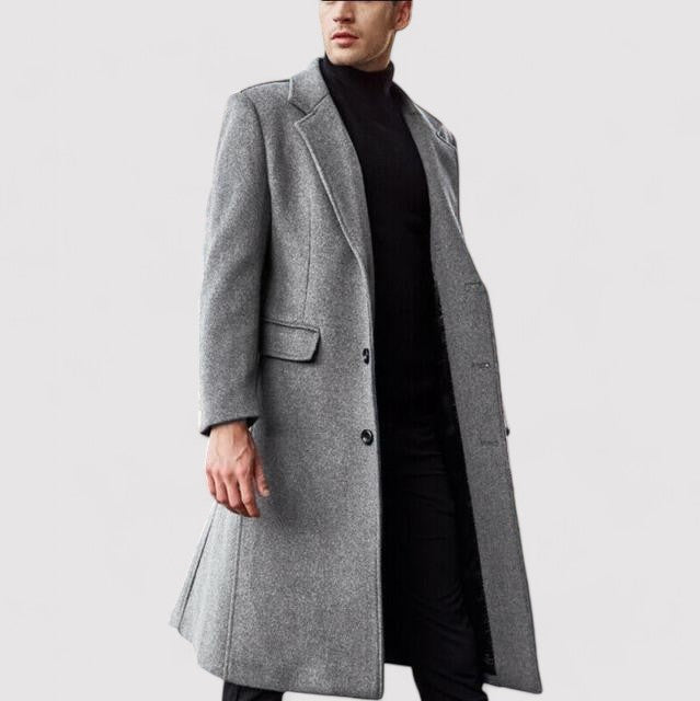 Ancien | Extra Long Coat for Men afbeelding 2