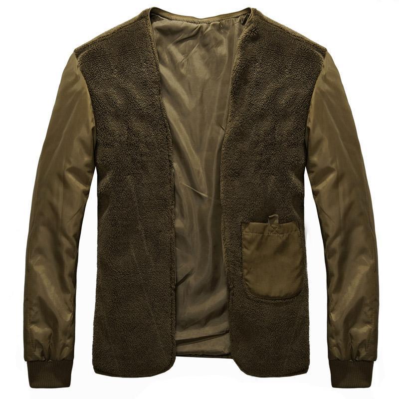 West Louis™ Men Warm Heavy Wool Parka afbeelding 5