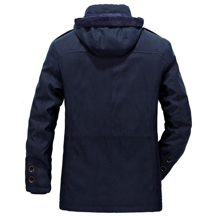 West Louis™ Men Warm Heavy Wool Parka afbeelding 9